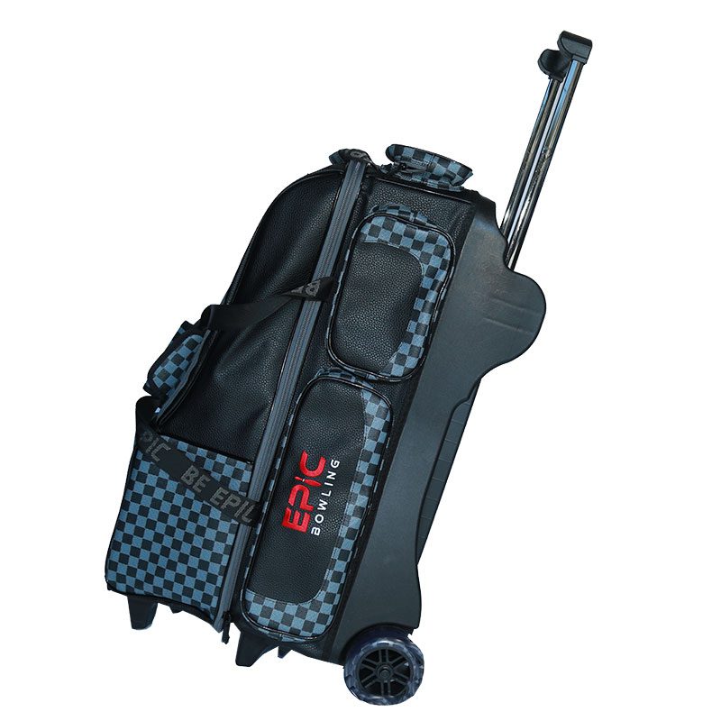 Storm 3 Ball Inline Roller Bowling Bag - Tour Edition - Black/Blue FREE  SHIPPING 