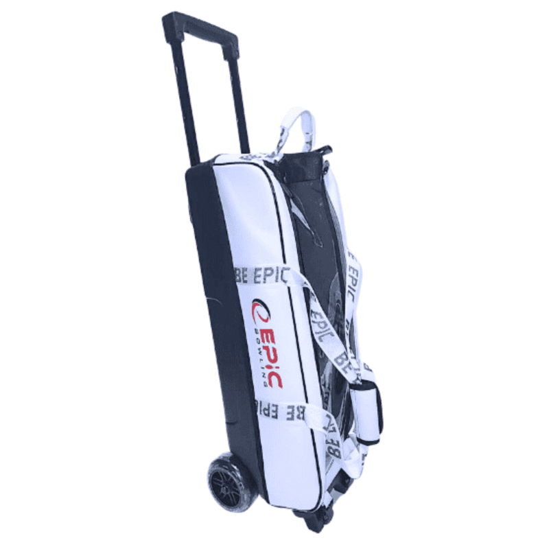 Epic 3 Ball Triple Luminous Black Bowling Bag - Epic Bowling