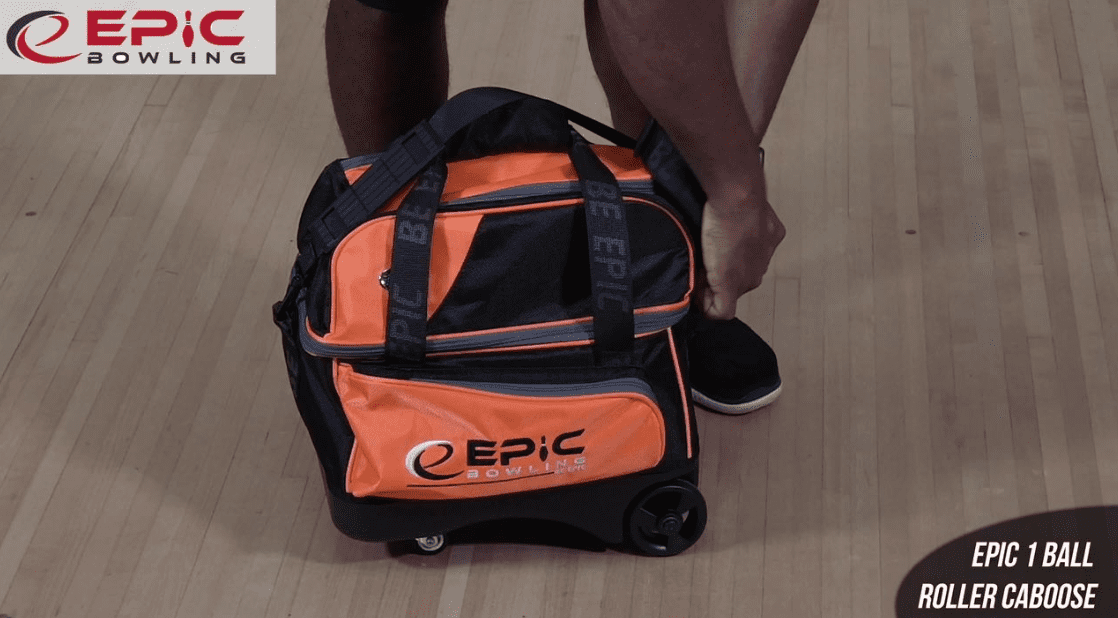 KR Hybrid Single Roller Bowling Bag - Purple
