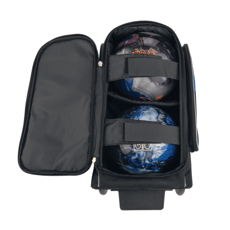 Brunswick Charger Double 2 Ball Roller Blue Bowling Bag | BowlersMart