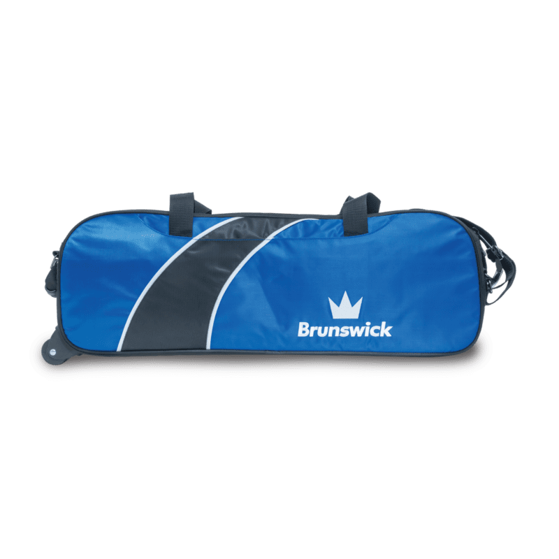 900 Global Deluxe Triple Roller Bowling Bag Blue/Gold