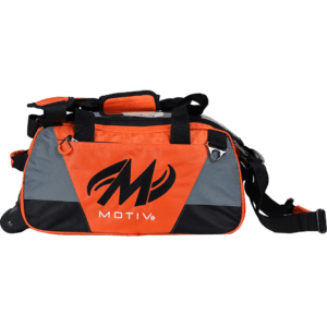 Motiv Shock Black Orange Single Tote Bowling Bag