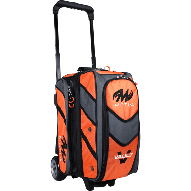 Motiv Vault 2 Ball Double Roller Covert Black Bowling Bag – Inside Bowling