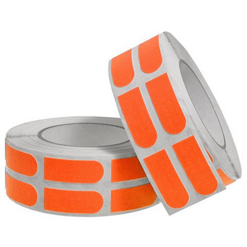 Turbo Grip Strips Tape Orange 3/4 Precut Fitting Tape 500 Count Roll +  FREE SHIPPING 