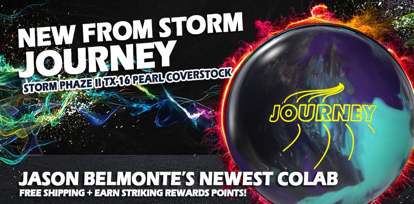 Storm Journey Bowling Ball + FREE SHIPPING at BowlersMart.com