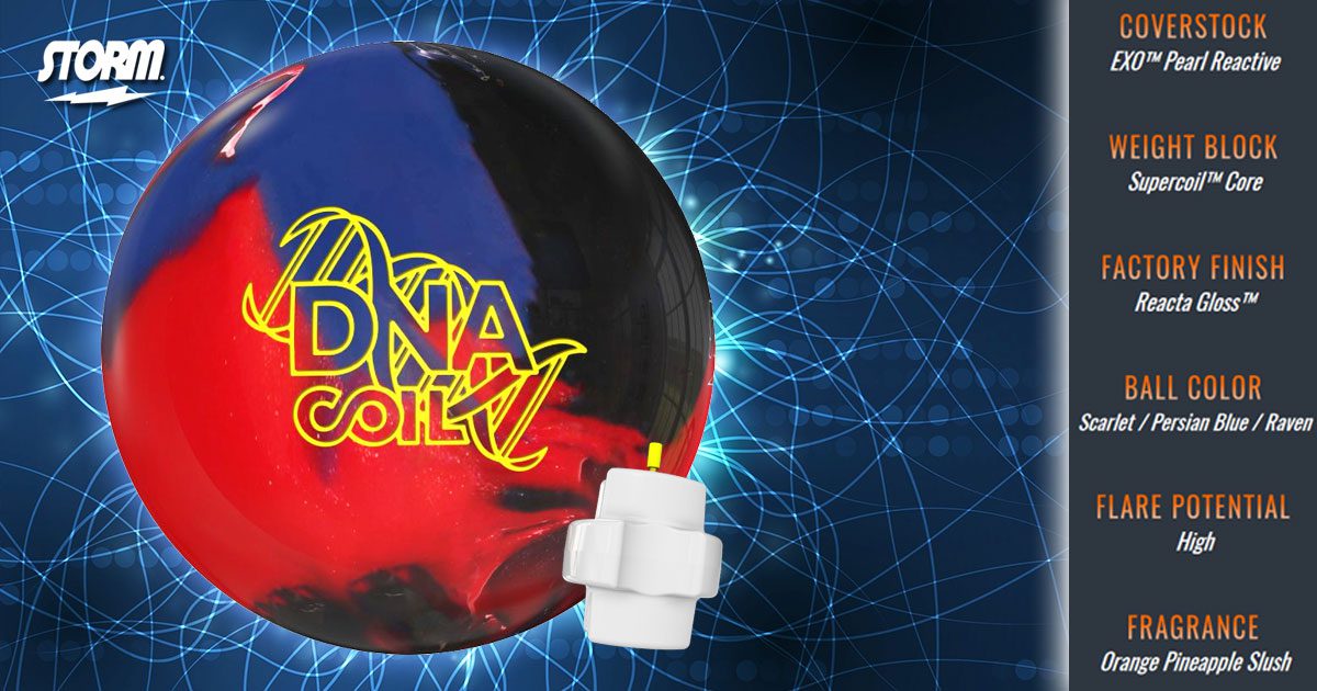 Storm DNA Coil Bowling Ball + FREE SHIPPING at BowlersMart.com